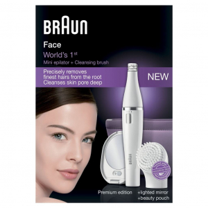 Braun Face SE 830 arcepilátor + arctisztító